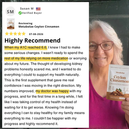 Metabolae Ceylon Cinnamon: 7200mg + MCT Oil